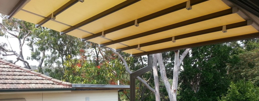 Pergola awnings for elegance and shade